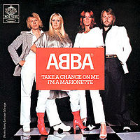 Обложка сингла «Take a Chance on Me» (ABBA, 1978)
