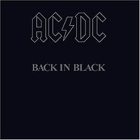 Обложка альбома «Back in Black» (AC/DC, 1980)