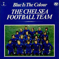Обложка сингла «Blue Is the Colour» (ФК «Челси», 1972)