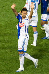 Boris Smiljanić of GC Zürich at a GC Zürich-St Gallen match - 20070718.jpg