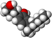 CP 47,497: вид молекулы