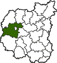 Черниговский район на карте