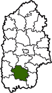 Дунаевецкий район на карте