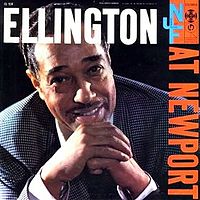 Обложка альбома «Ellington at Newport» (Дюка Эллингтона, 1956)