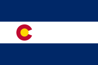Flag of Colorado 1911.svg