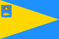Flag of Ishim (Tyumen oblast) (2001).png