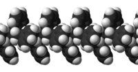 Полистирол: вид молекулы