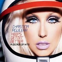 Обложка альбома «Keeps Gettin' Better: A Decade of Hits» (Кристины Агилеры, 2008)