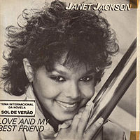 Обложка сингла «Love and My Best Friend» (Джанет Джексон, 1983)