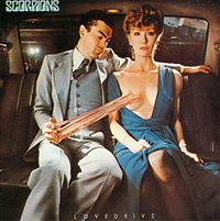 Обложка альбома «Lovedrive» (Scorpions, 1979)