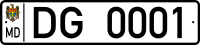 MD license plate DG0001.svg