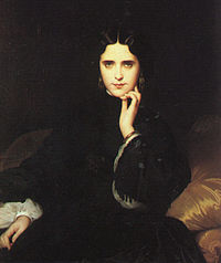 Амори-Дюваль. Портрет Жанны де Турбе, будущей графини де Луан, 1862, музей Орсе