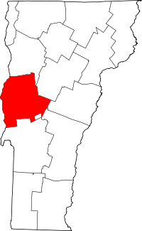 Округ Аддисон на карте