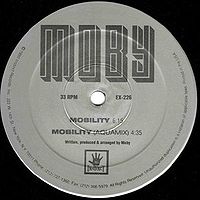 Обложка сингла «Mobility» (Moby, 1990)