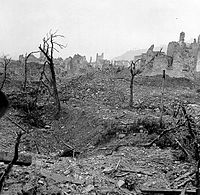 Руины Кассино после окончания сражения