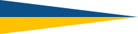 Naval Rank Flag of Sweden - Avdelningschef.svg