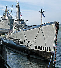 Пампанито в качестве музейного корабля в Сан-Франциско