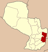 Альто-Парана на карте