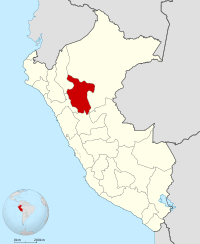 Департамент Сан-Мартин на карте