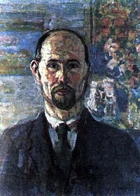 Петровичев Петр Иванович  (автопортрет, 1920).