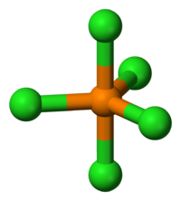 Хлорид фосфора(V): вид молекулы