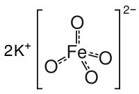 Феррат калия: химическая формула