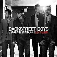 Обложка сингла «Straight through my heart» (Backstreet Boys, 2009)