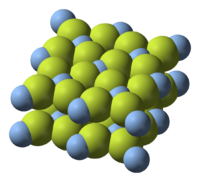 Фторид серебра(II): вид молекулы