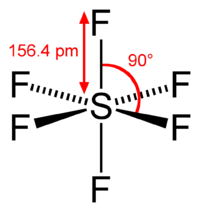 Фторид серы(VI): химическая формула