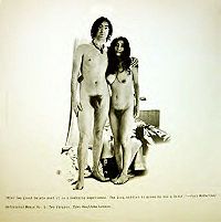 Обложка альбома «Unfinished Music No.1: Two Virgins» (Джона Леннона и Йоко Оно, 1968)