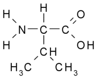 Валин: химическая формула
