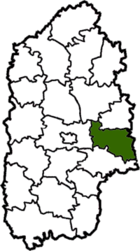 Летичевский район на карте