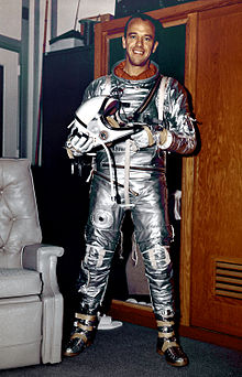 Алан Шепард, фото сделано NASA