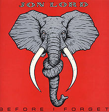 Обложка альбома «Before I Forget» (Jon Lord, 1982)