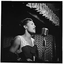 Billie Holiday, Downbeat, New York, N.Y., ca. Feb. 1947 (William P. Gottlieb 04251).jpg