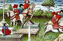 Guido Cavalcanti e la brigata godereccia, miniatura del XV secolo.jpg