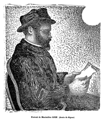 Портрет Максимильена Люса работы Поля Синьяка. 1891