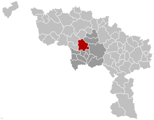 Местоположение Сен-Гислен
