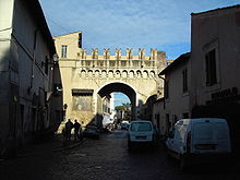 Trastevere - porta Settimiana 1525.JPG