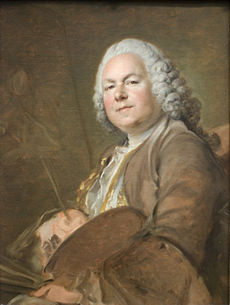 «Портрет Жан-Марка Натье» работы Луи Токке (конец 1740-х гг.) Нью-Йорк, Метрополитен-музей
