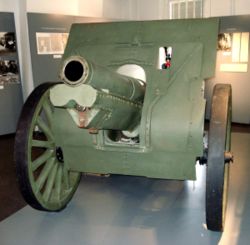 122-мм гаубица образца 1910/30 годов в финском музее Hameenlinna