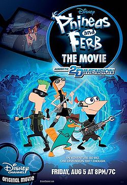 411px-Phineas and Ferb Across the 2nd Dimension poster.jpg