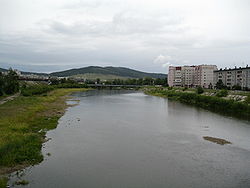 Река в пределах города Чита