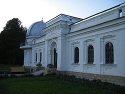Здание обсерватории (музей и телескоп Энгельгардта)