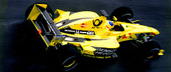 Трулли за рулём Jordan EJ10 Гран-при Италии 2000 в Монце