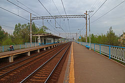 Kokoshkino Rail platform.jpg