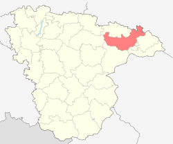 Location of Gribanovsky District (Voronezh Oblast).svg