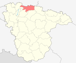 Location of Verkhnekhavsky District (Voronezh Oblast).svg