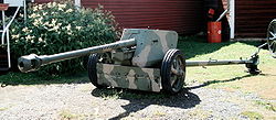 Немецкое 75-мм противотанковое орудие PaK 40