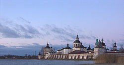 Вид на Кирилло-Белозерский монастырь с юго-востока